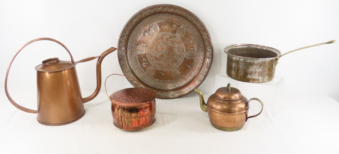 Moroccan Copper Drink Tray & More (1 of 20)