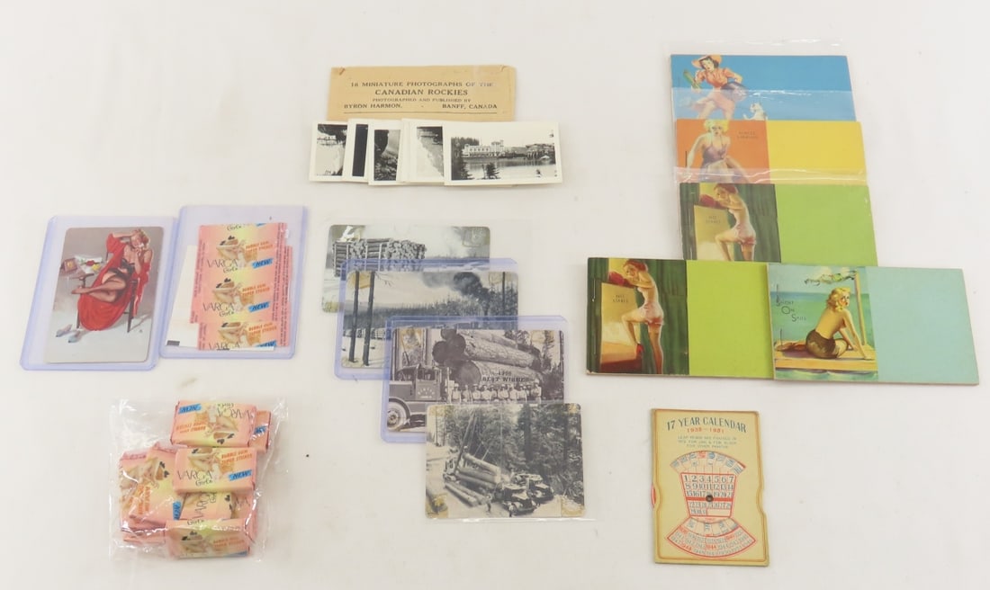 Vargas Bubble Gum, Pin-up Calendar & More (1 of 11)
