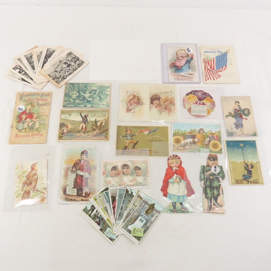 Antique Trade Cards & Ephemera (1 of 11)