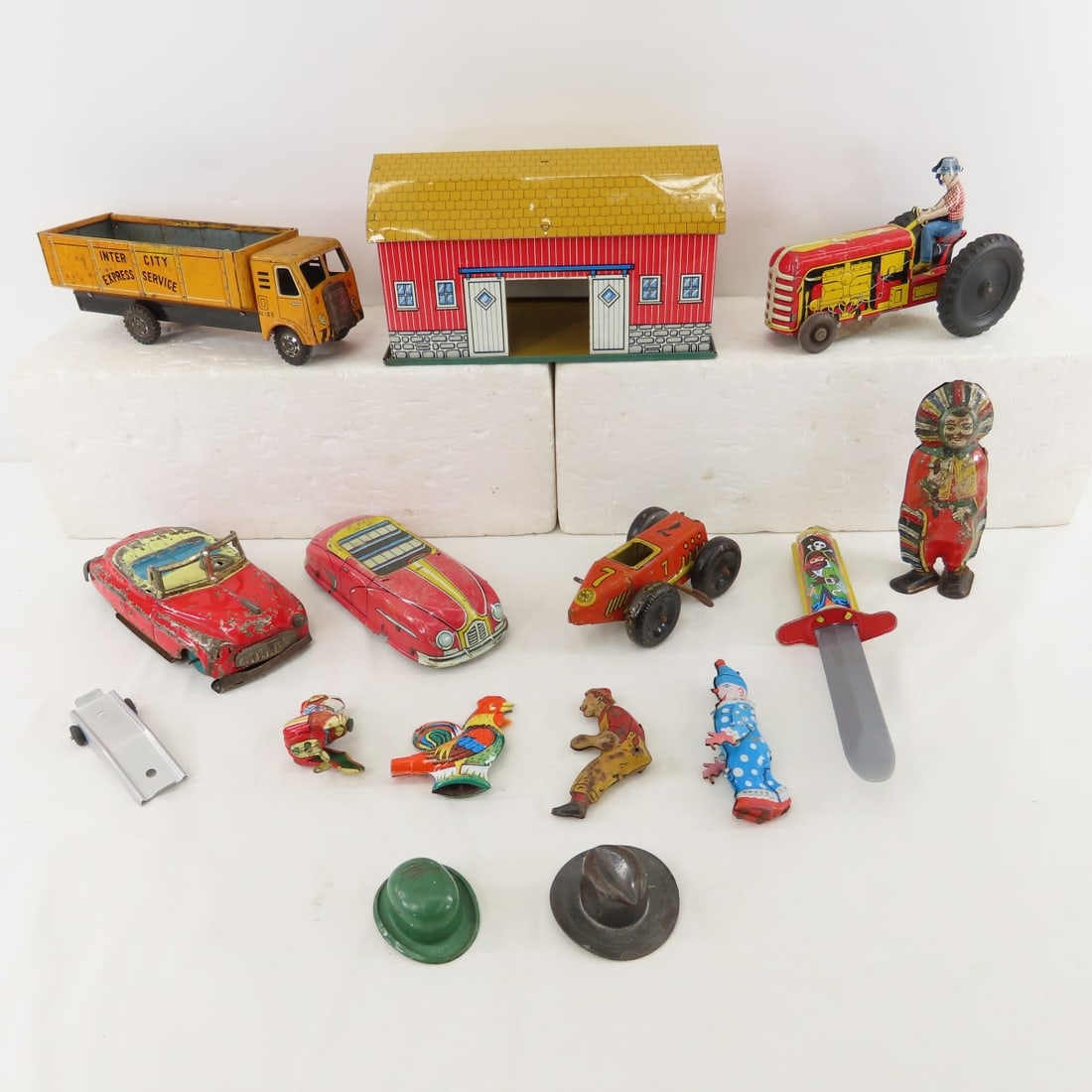 Tin toys, Inner City Express friction truck & more (1 of 18)