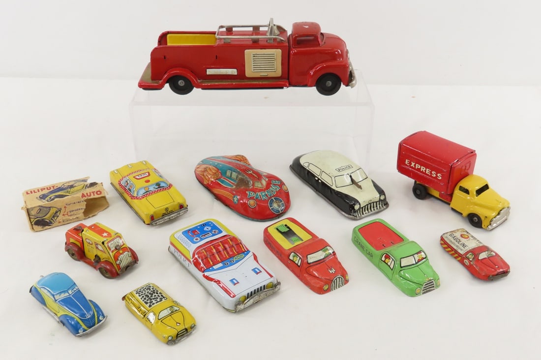 Tin toy cars & parts, friction cars, Mighty Midget (1 of 20)