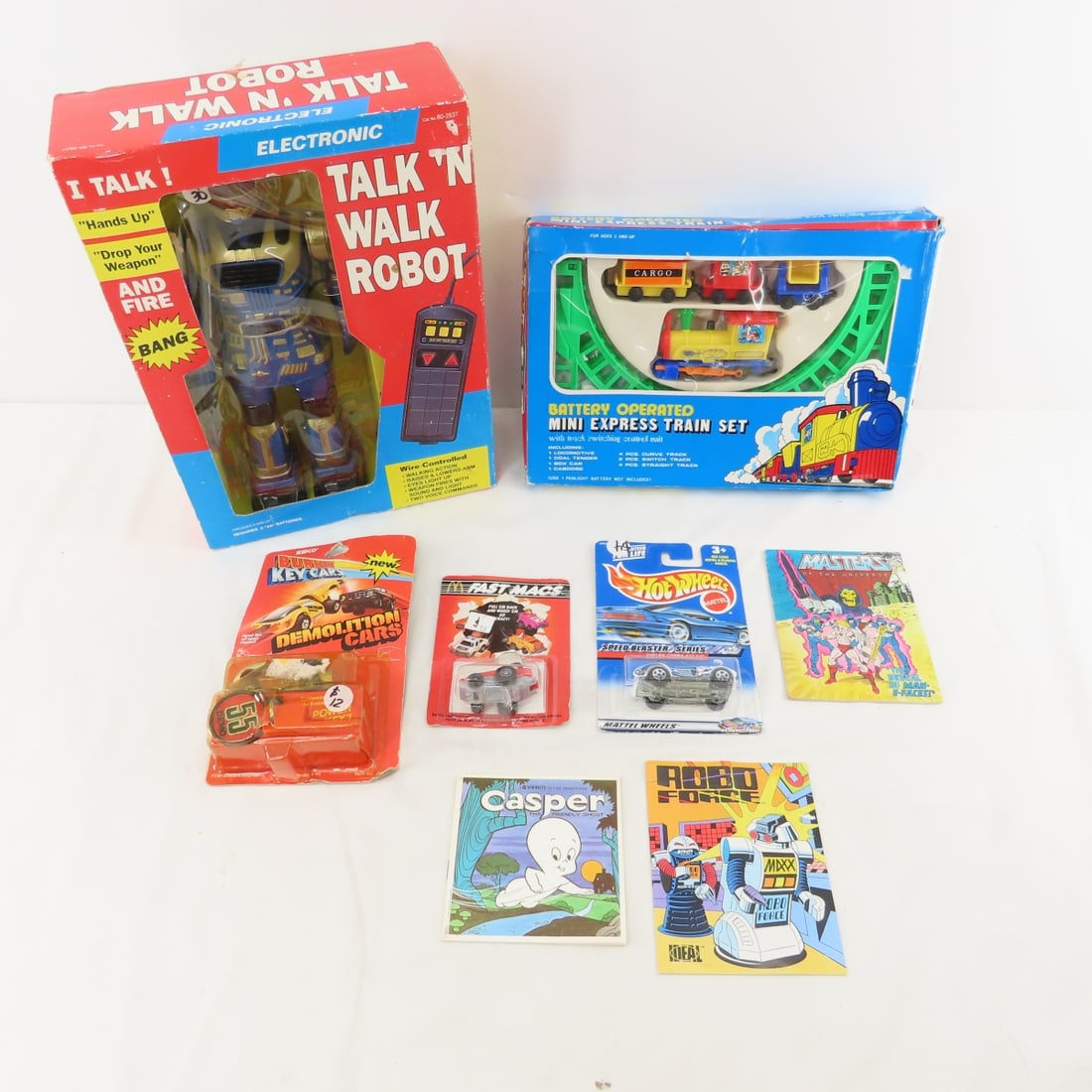 Talk 'N Walk Robot in box, Train Set, Toy Cars (1 of 14)