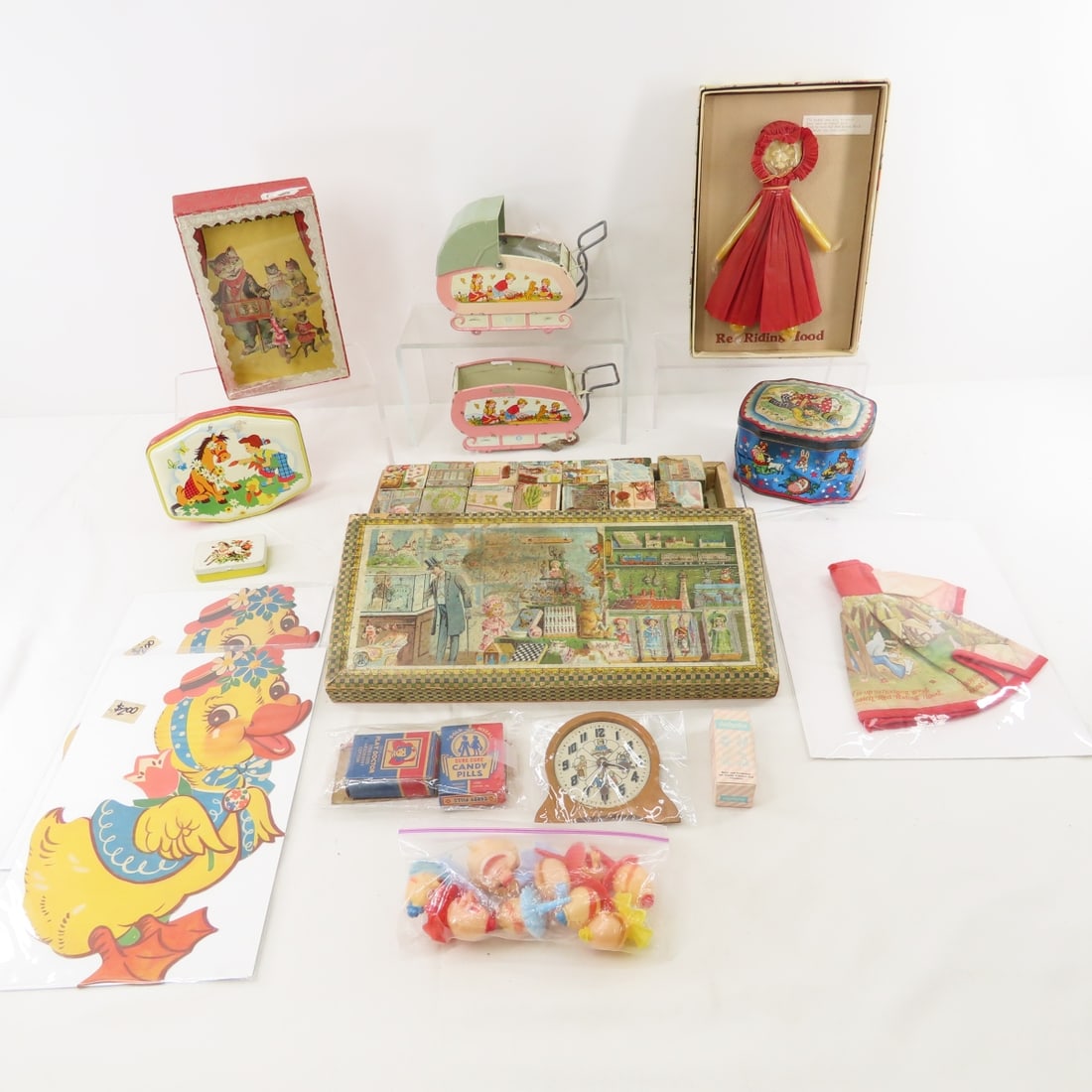 Tin doll buggy's, Blocks, Candy Red Riding Hood (1 of 20)