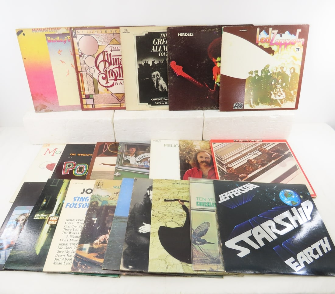 22 Vintage Classic Rock LP Record Albums (1 of 15)