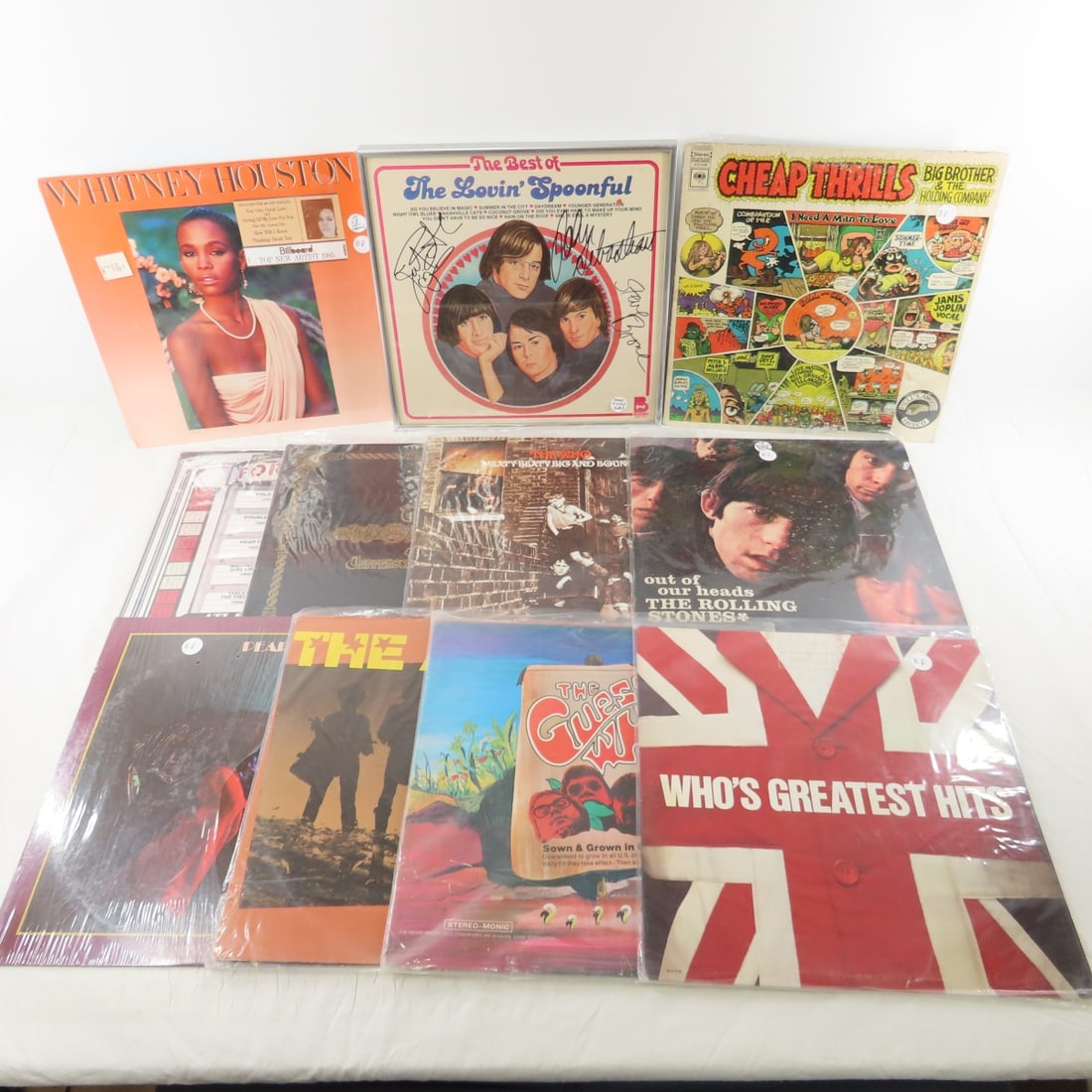 Signed Lovin' Spoonful record & other records (1 of 17)