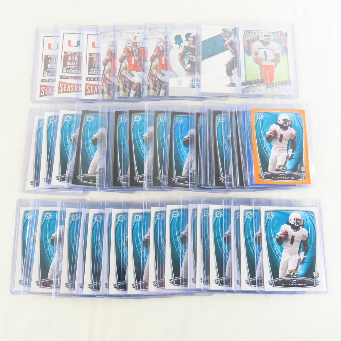 350+ Modern Rookie & Star Football Cards: 350+ Modern Rookie & Star Football Cards - 43 Allen Hurns Football Rookie & Draft Cards, 33 A.J. Green Football Rookie & Draft Cards, 9 DeAndre Hopkins Rookie Football Cards, 35 Alfred Morris Football