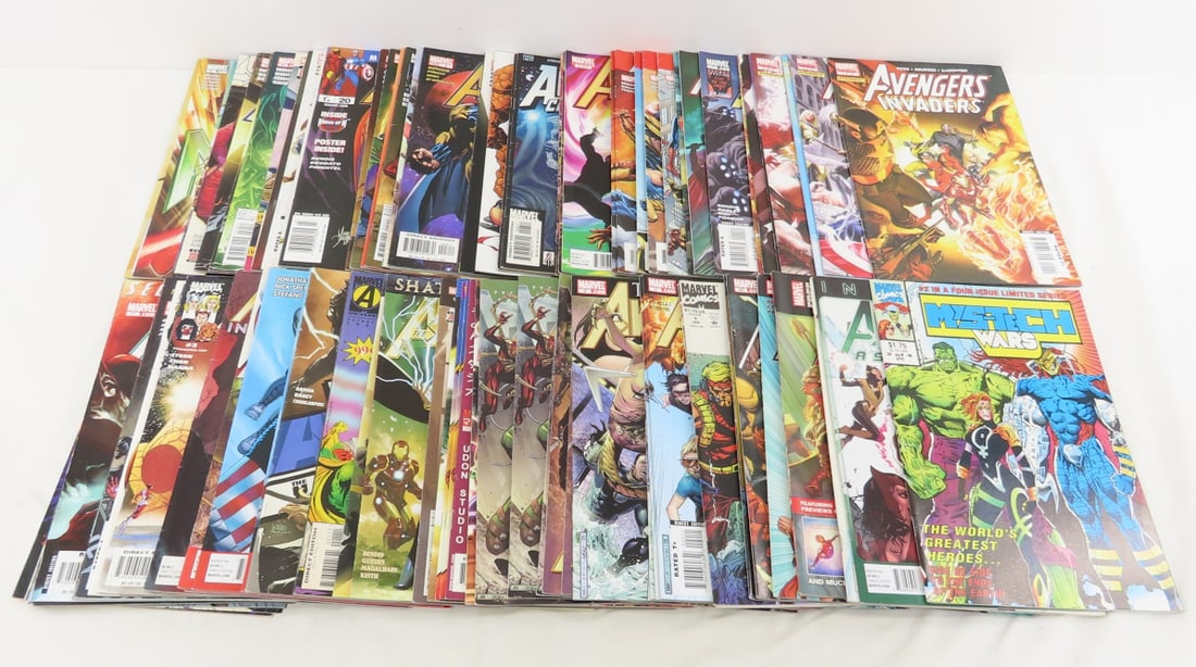 80 Marvel & DC Comics, Avengers Invaders & more (1 of 16)