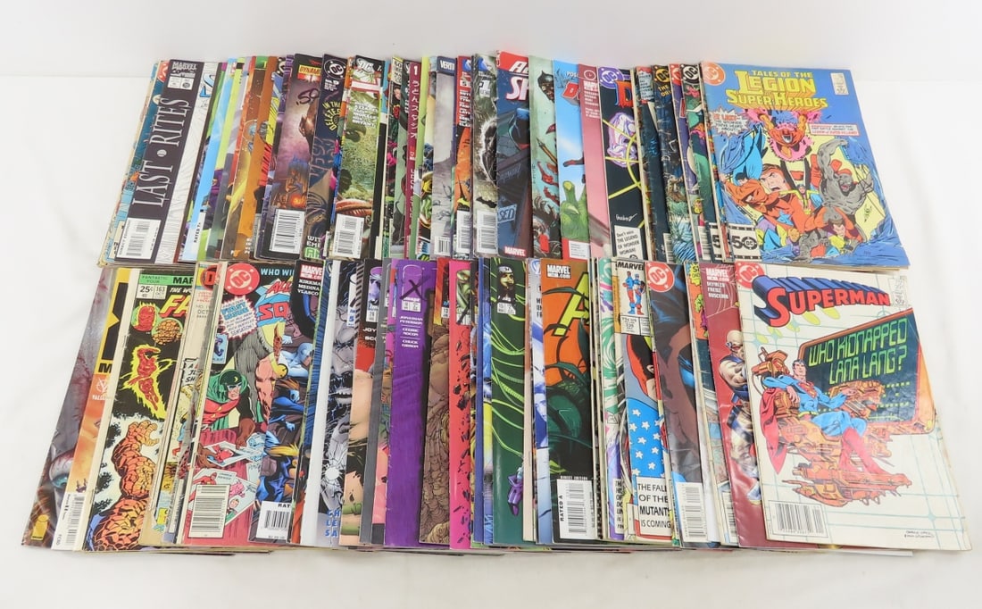 80 Marvel & DC Comics, Super Girl Nightwing & more (1 of 17)