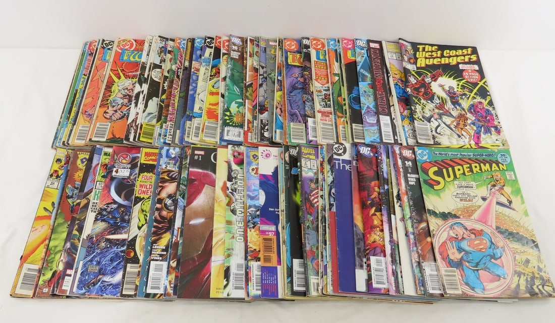 80 Marvel & DC Comics, Warlord, Hulk & more (1 of 16)