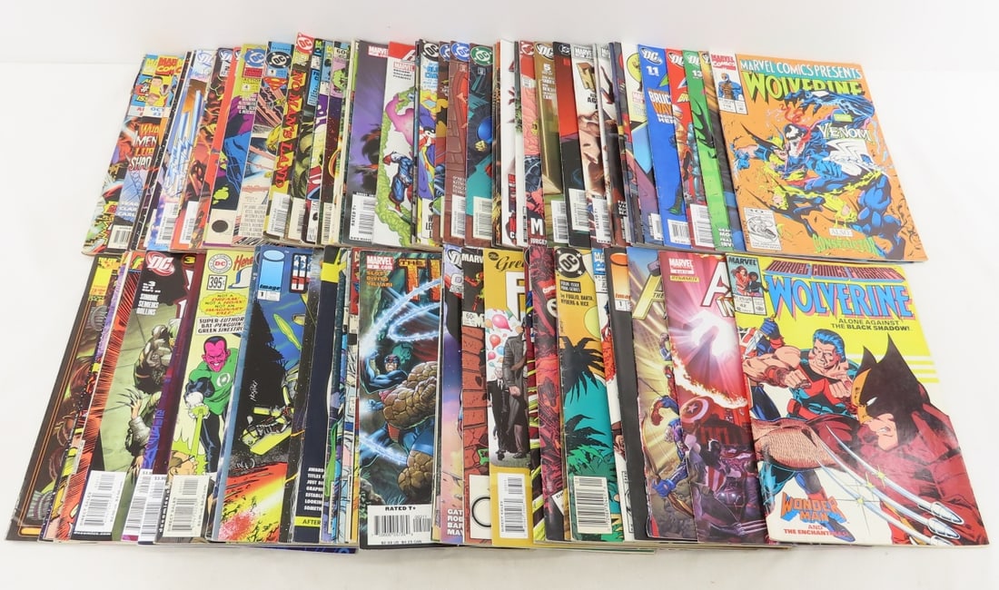 80 Marvel & DC Comics, Wolverine, Warp & more (1 of 15)