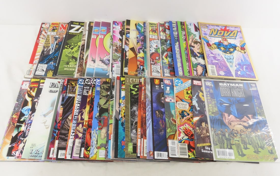 80 Marvel & DC Comics, Nova, Thor & more (1 of 14)