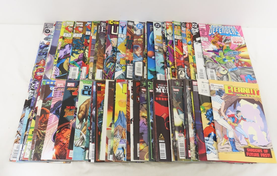 80 Marvel & DC Comics, JLA, Wolverine & more (1 of 14)