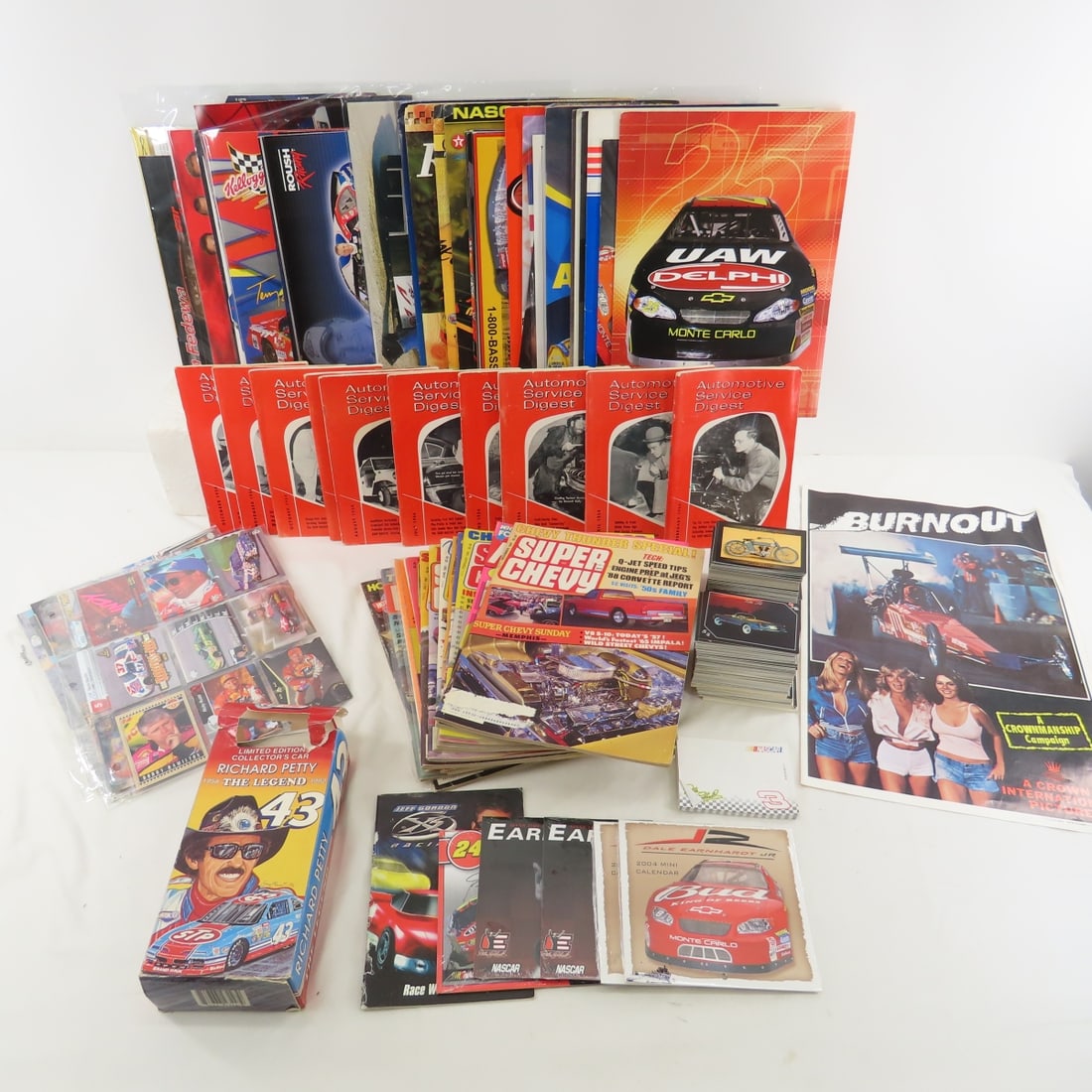 NASCAR Racing Trading Cards, Programs & more (1 of 16)
