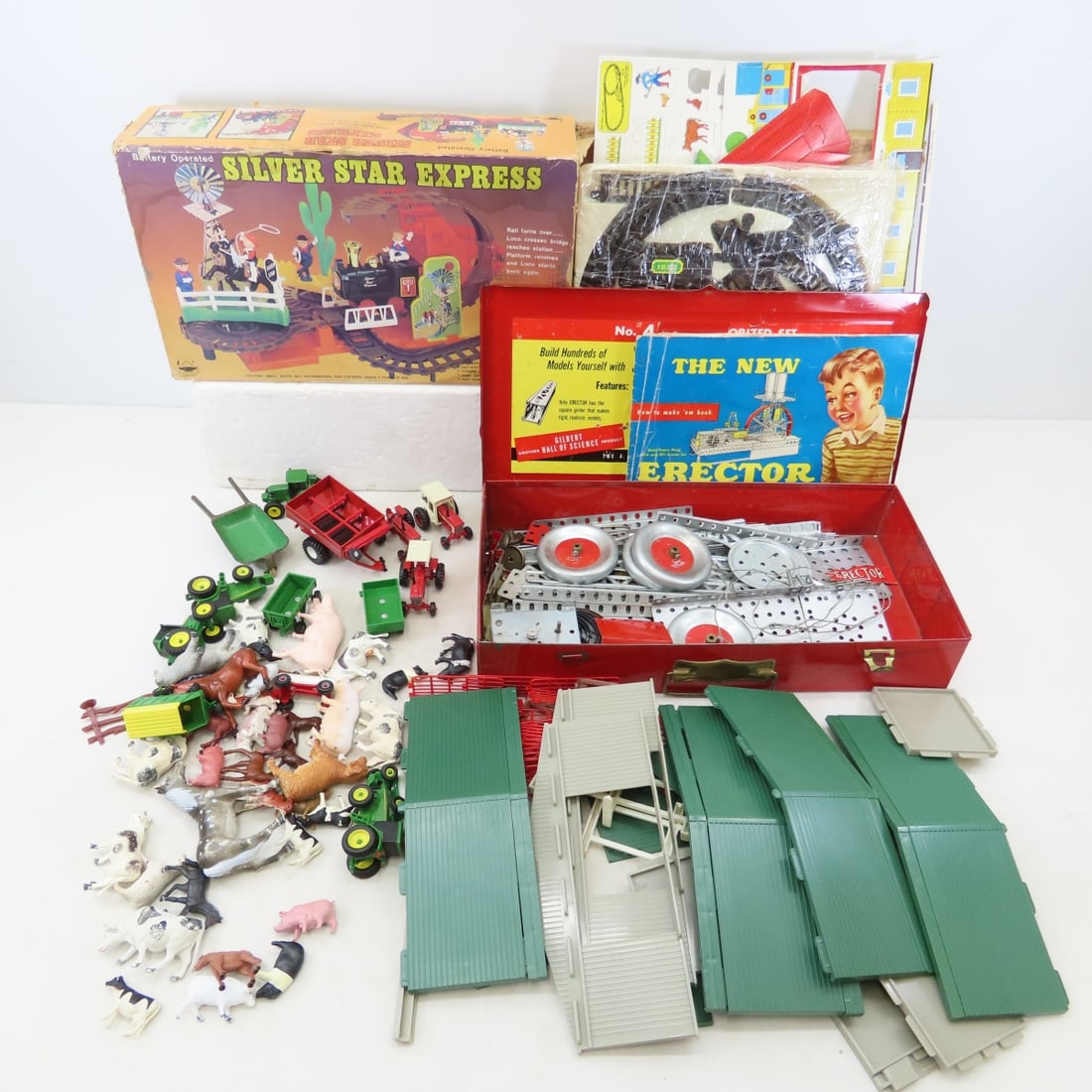 Erector Set, Farm Animals, Tractors, Trains & more (1 of 17)