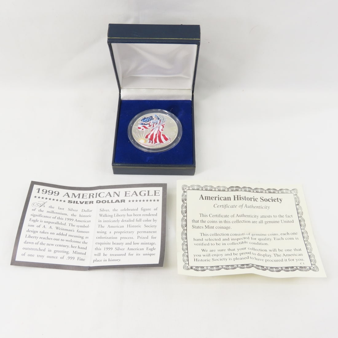 1999 Colorized American Silver Eagle (1 of 6)