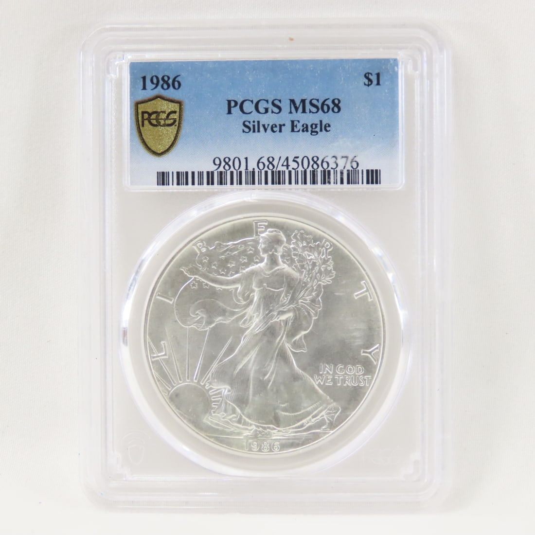 1986 American Silver Eagle PCGS MS68 (1 of 4)