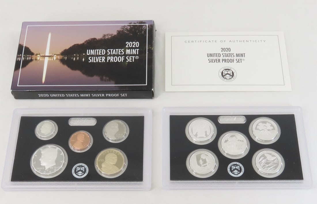 2020 US Mint Silver Proof Set (1 of 15)