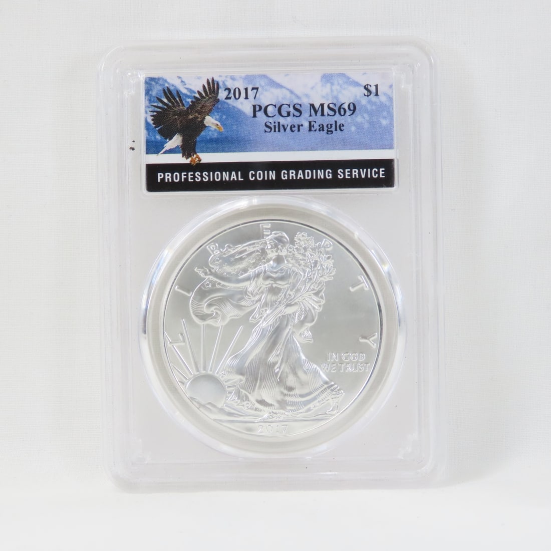 2017 American Silver Eagle PCGS MS69 (1 of 4)