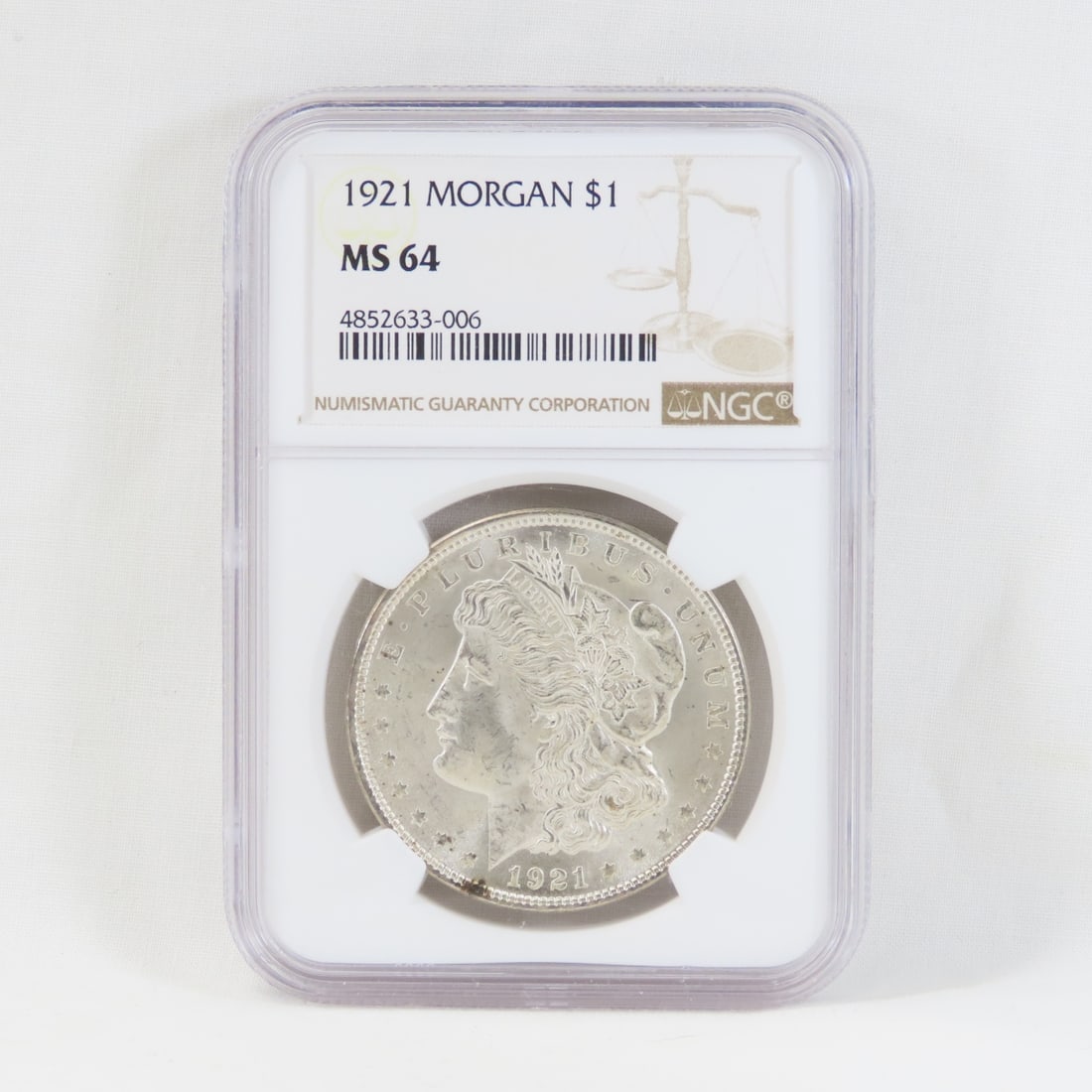 1921 Morgan Silver Dollar NGC MS64 (1 of 4)