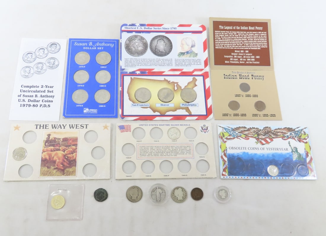 Mixed US Coins, Some Silver (1 of 20)