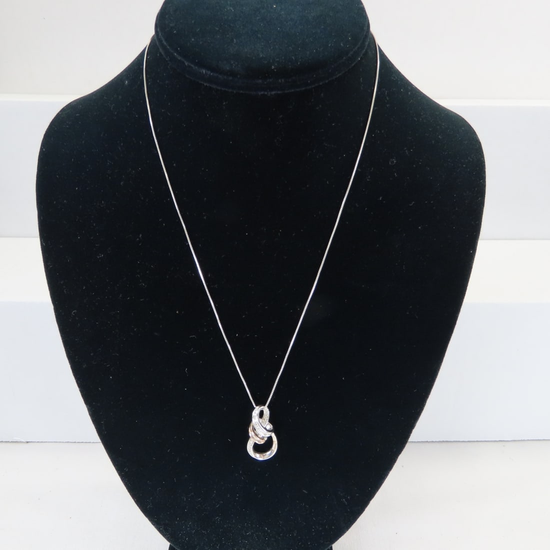 14kt, 925 & Diamond Infinity Pendant by SUN (1 of 8)