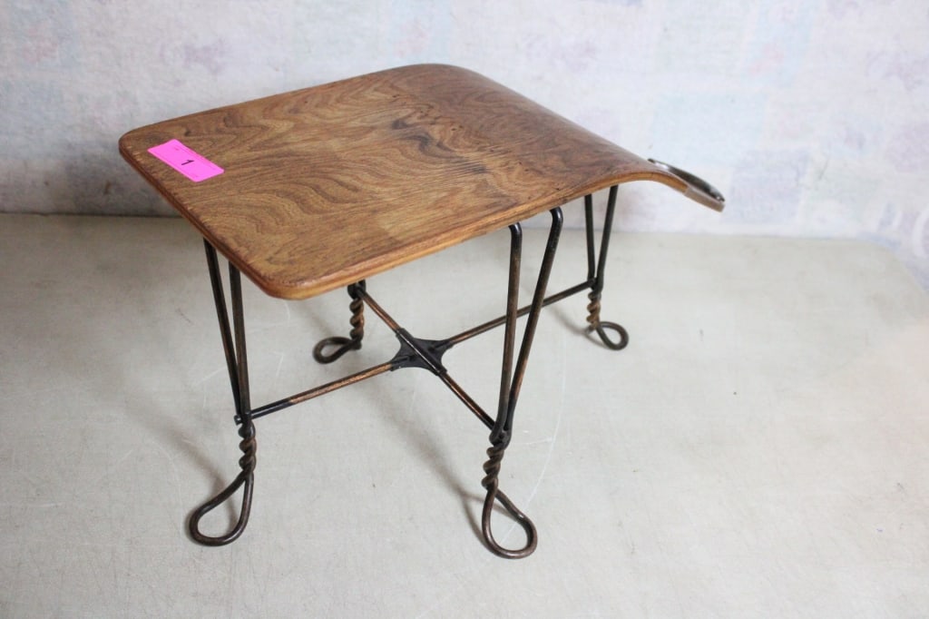 Mid-Century Shoe Salesman Shoe Fitting Stool - 6
