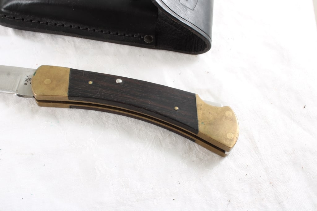 Buck Folding Lock Blade #110 Knife - 4