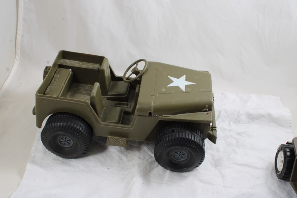 Tonka & Ideal Toy Jeeps, Tonka Pickup Truck - 12
