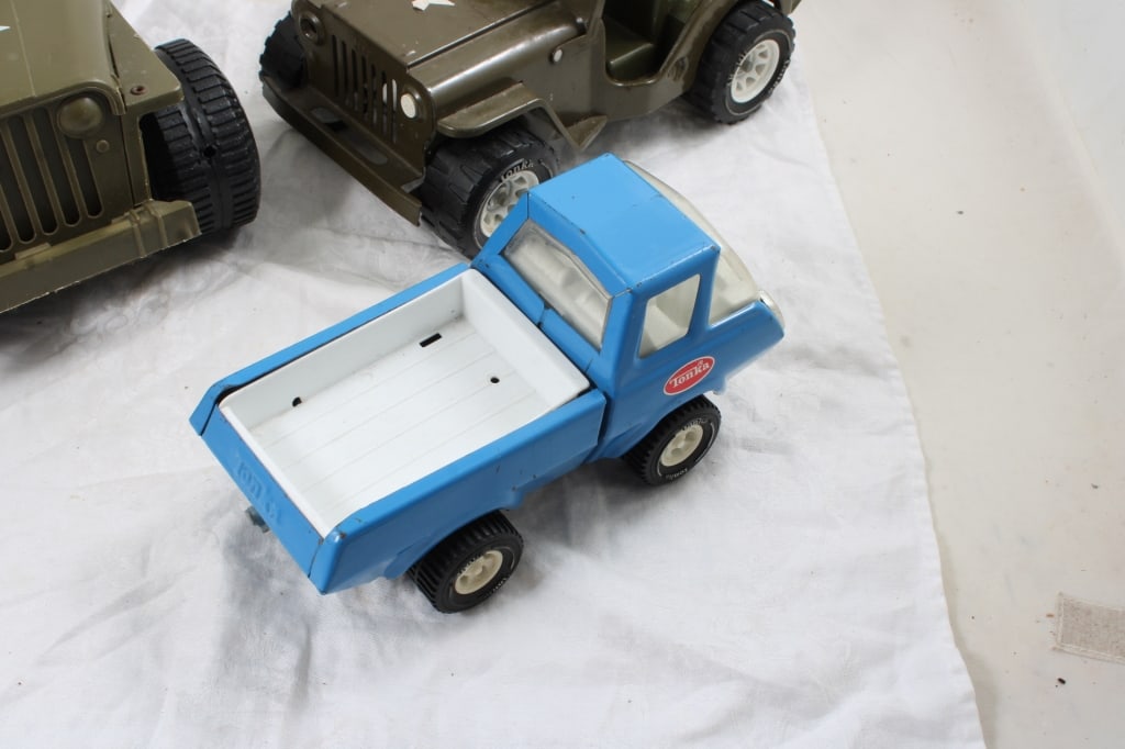 Tonka & Ideal Toy Jeeps, Tonka Pickup Truck - 4