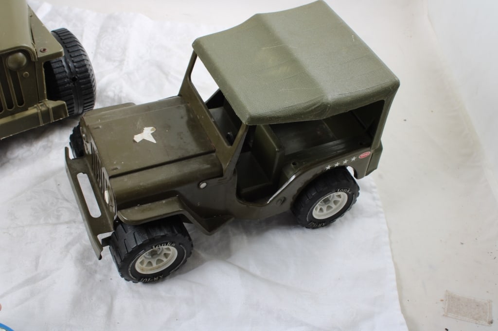 Tonka & Ideal Toy Jeeps, Tonka Pickup Truck - 7