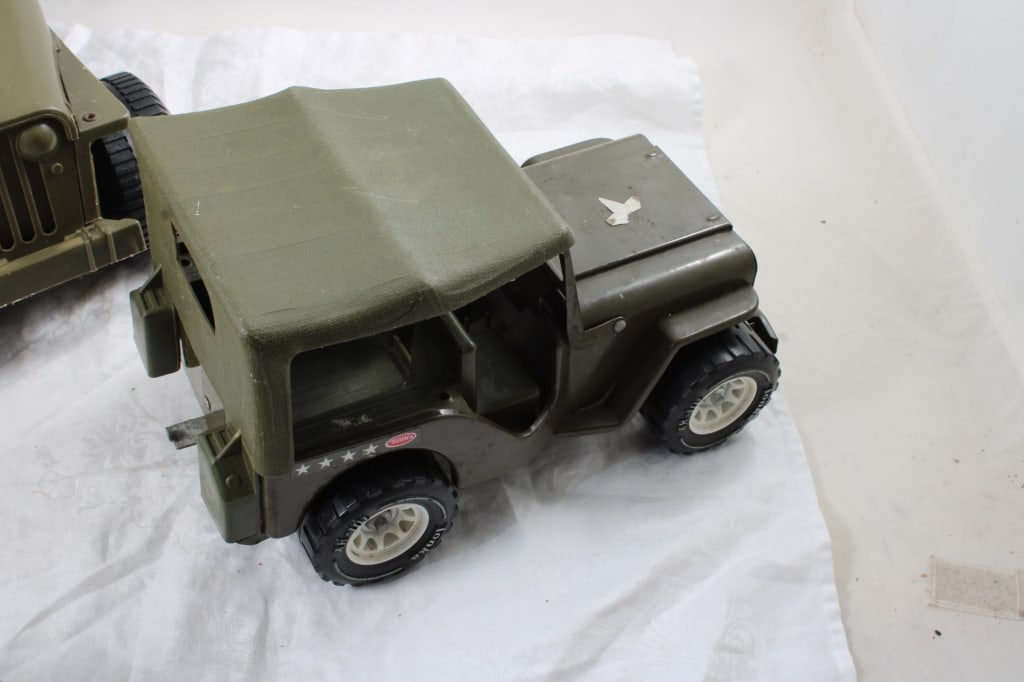 Tonka & Ideal Toy Jeeps, Tonka Pickup Truck - 8