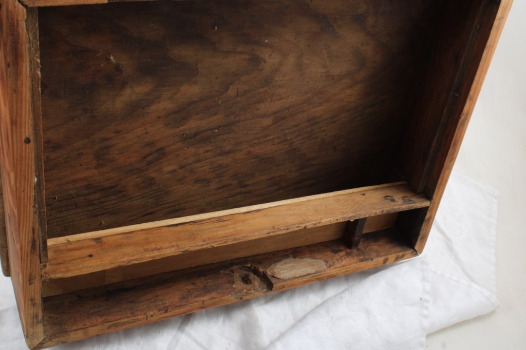 Wood Writing Desk, Flemish Floral Embossed Box and - 17