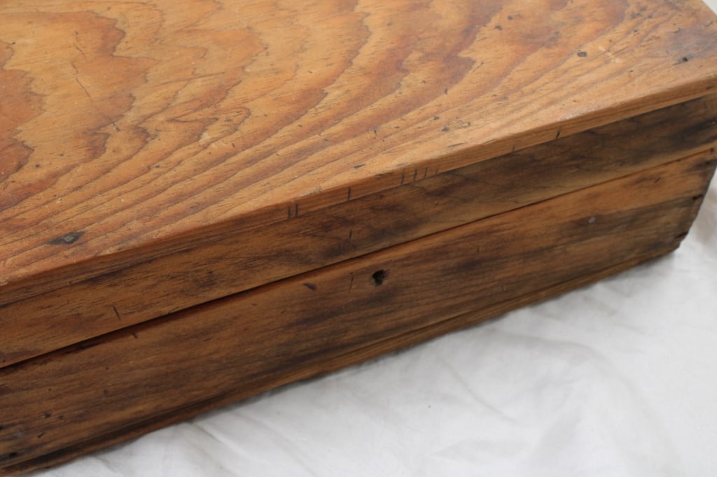 Wood Writing Desk, Flemish Floral Embossed Box and - 20