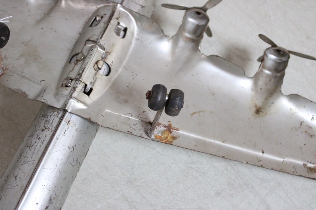 1950's Marx Pan American World DC-4 Plane - 12