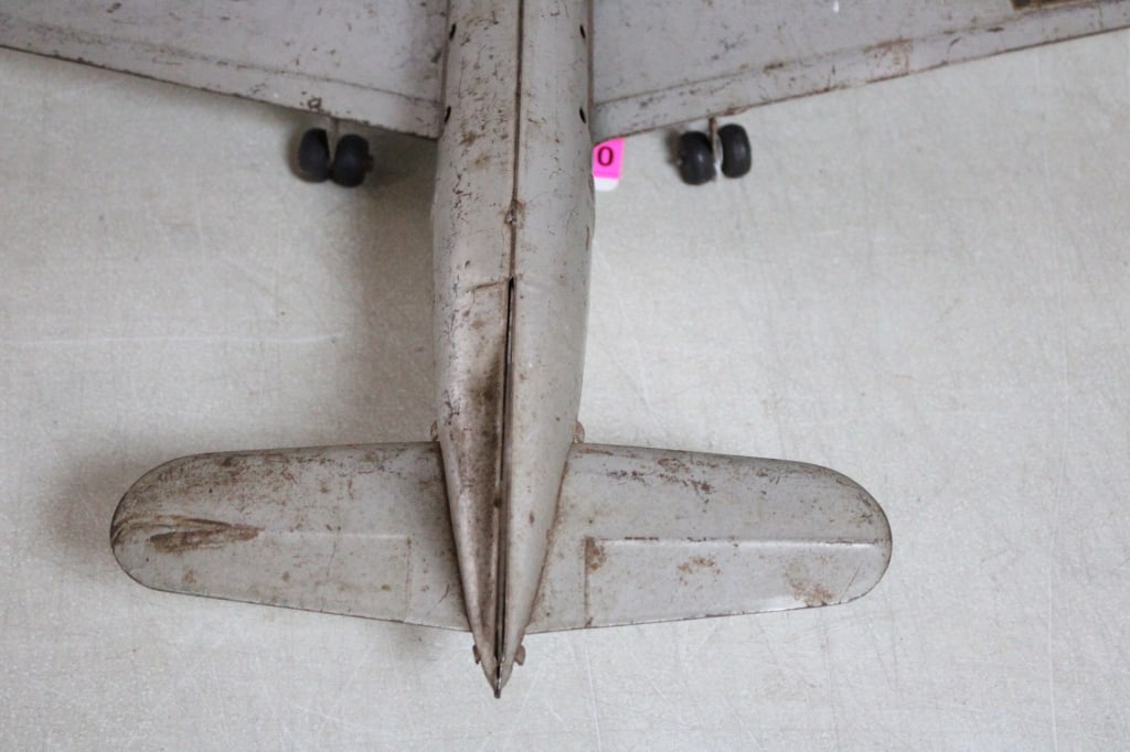 1950's Marx Pan American World DC-4 Plane - 7