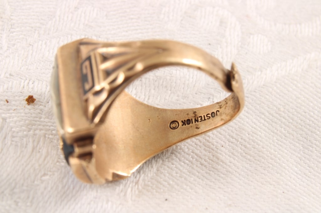 10kt Gold Class Ring Jostens Scrap - 5