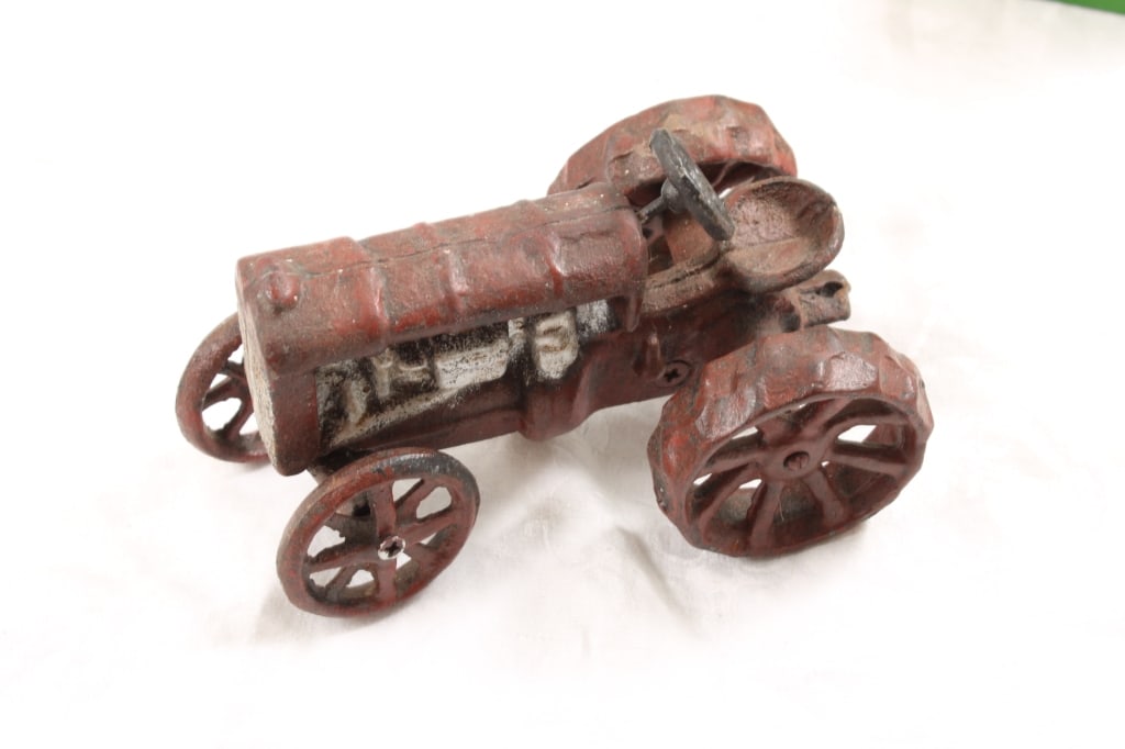 Cast Iron Fordson Tractor, 2 Diecast NIB Toys - 3