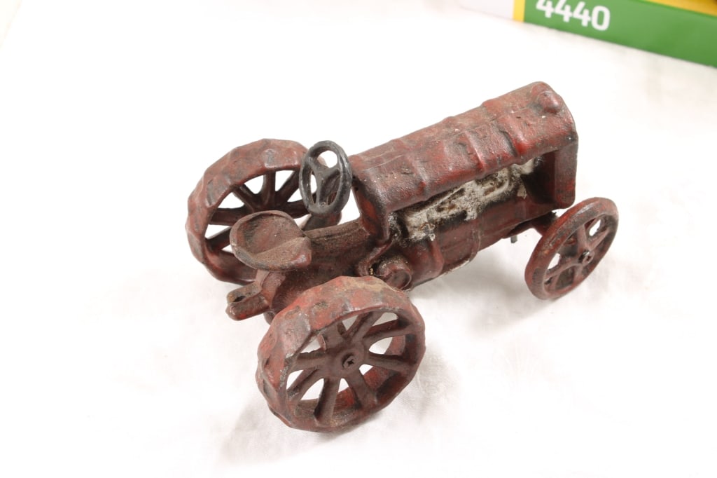 Cast Iron Fordson Tractor, 2 Diecast NIB Toys - 5