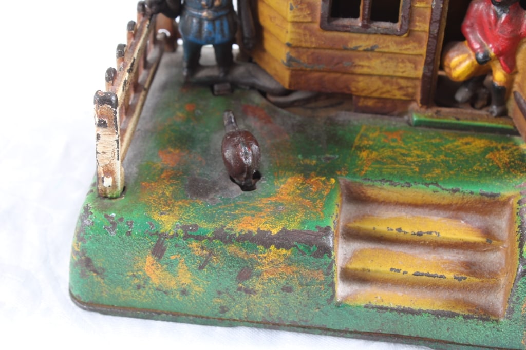 Uncle Remus Mechanical Cast Iron Bank - 3