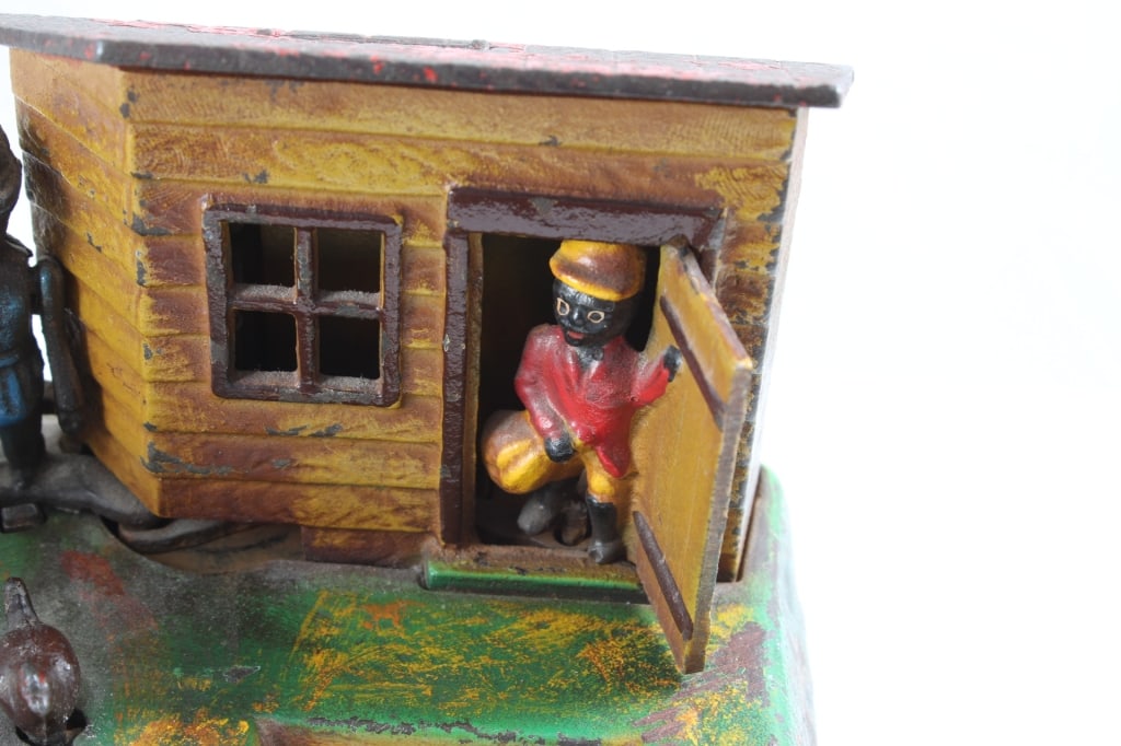 Uncle Remus Mechanical Cast Iron Bank - 4