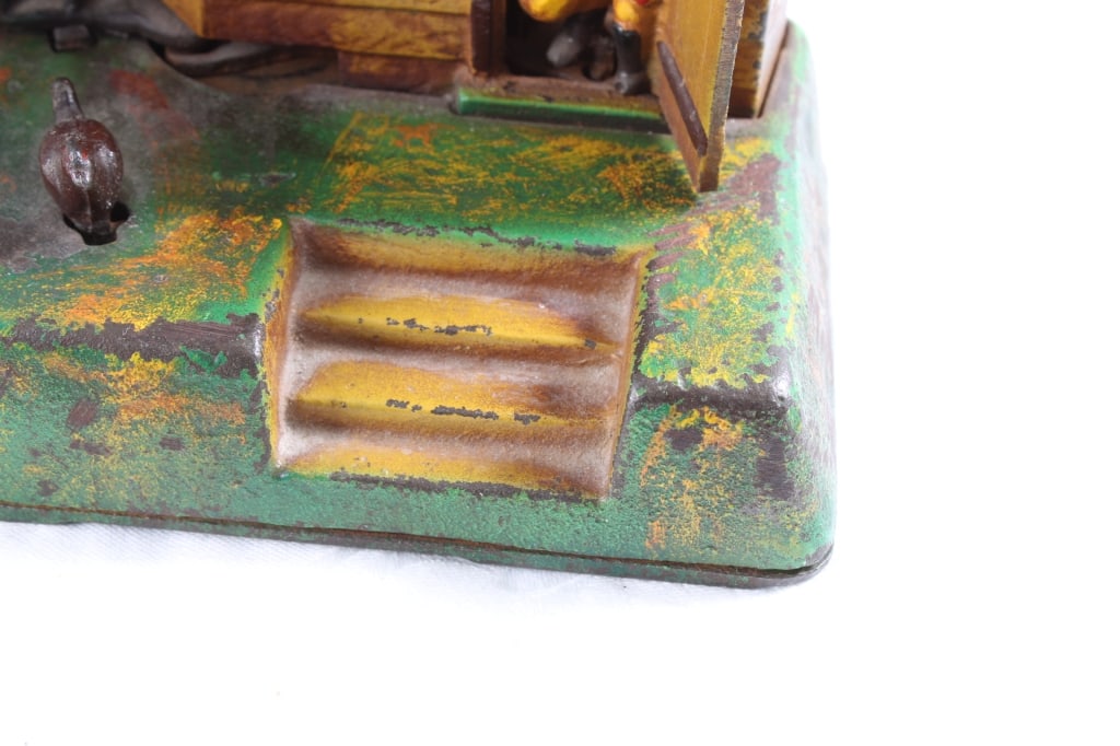 Uncle Remus Mechanical Cast Iron Bank - 5