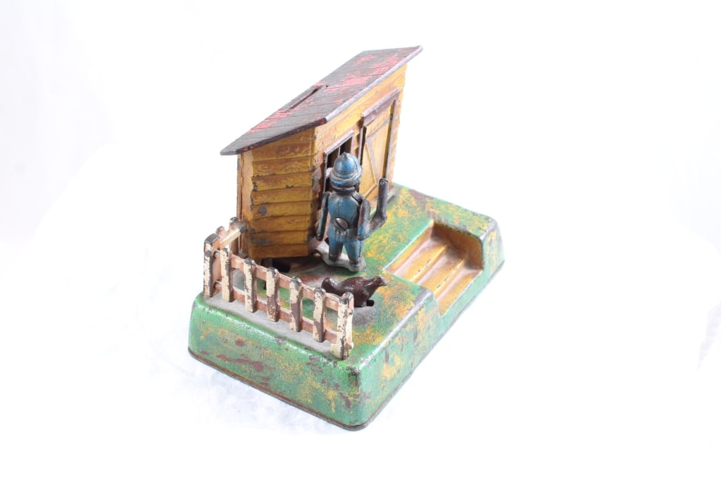 Uncle Remus Mechanical Cast Iron Bank - 7