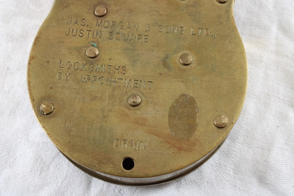 Admiralty Brass Padlock w/Keys Works Great - 7