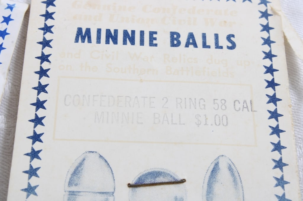 4 Confederate Civil War Relics - Minnie Balls - 11