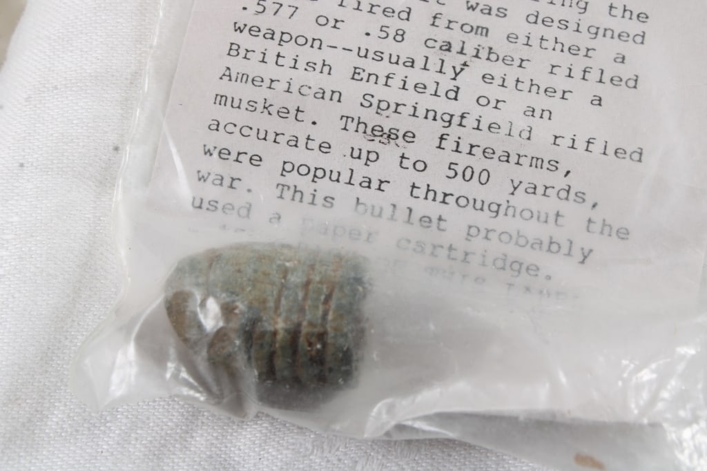 4 Confederate Civil War Relics - Minnie Balls - 2