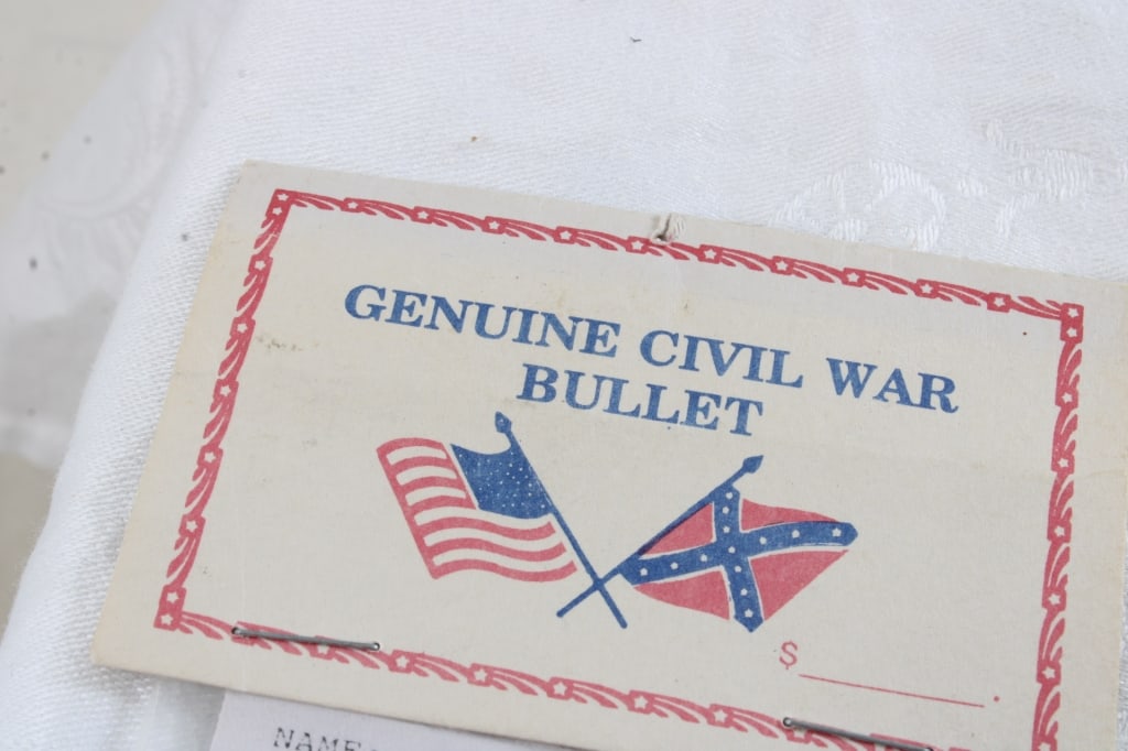 4 Confederate Civil War Relics - Minnie Balls - 4