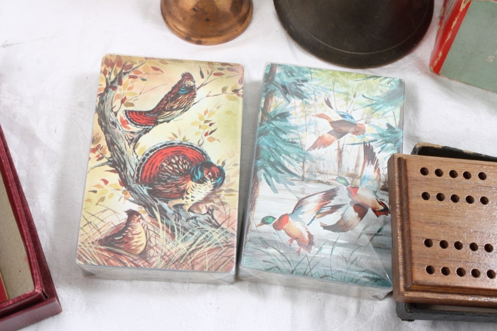 Cribbage Boards, Tru Vue Viewer, Cards, Bells - 5