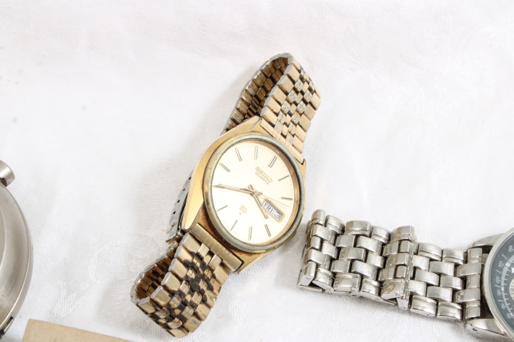 6 Coke Watches, Other Watches, Pocket Knife, - 5