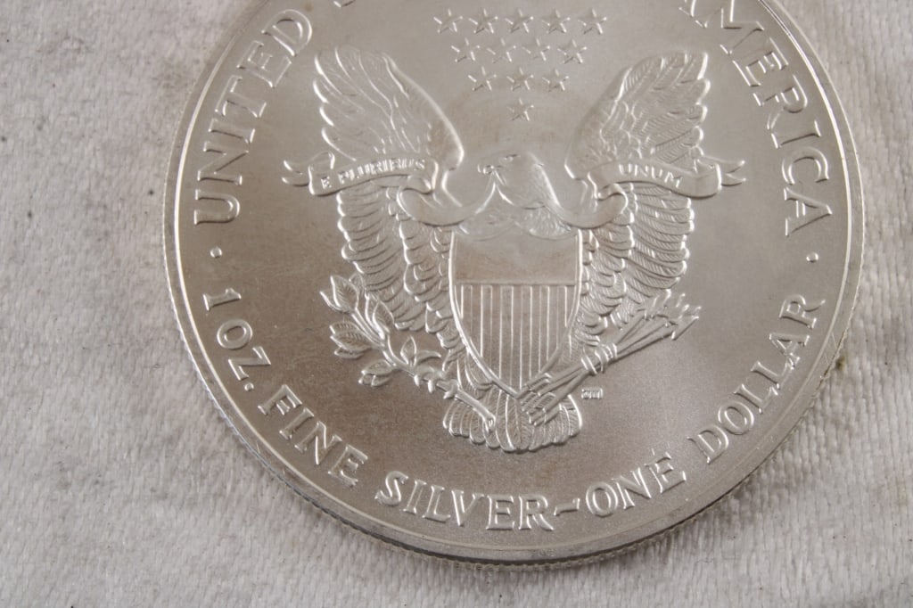 2007 1 Oz. Fine Silver Eagle - 6