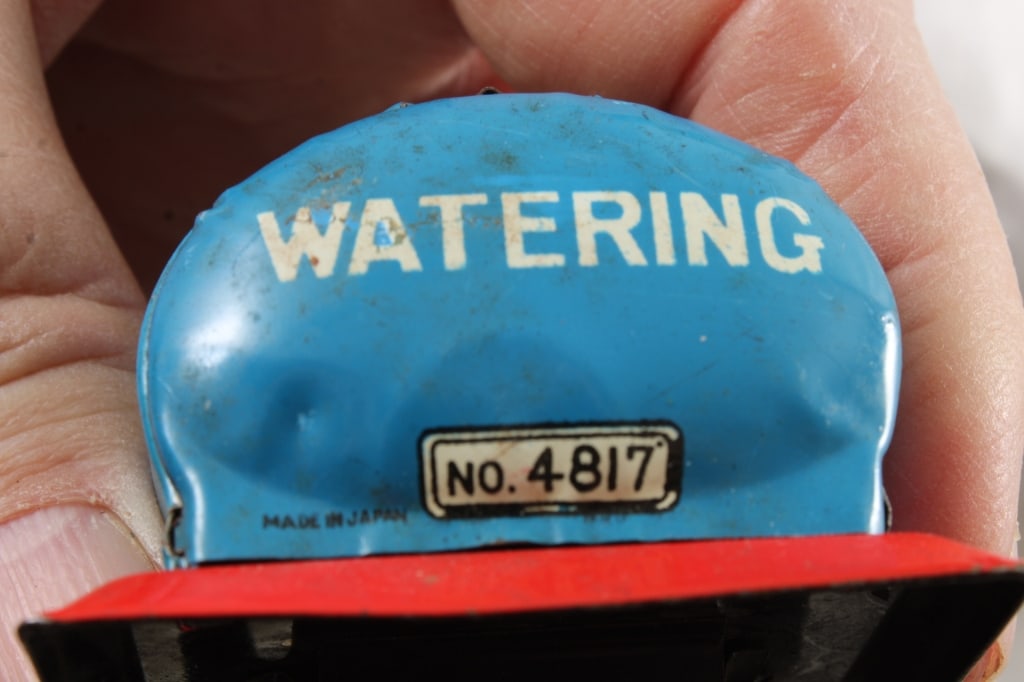 3 Tin Friction Army, Water Truck, Car Made Japan - 15